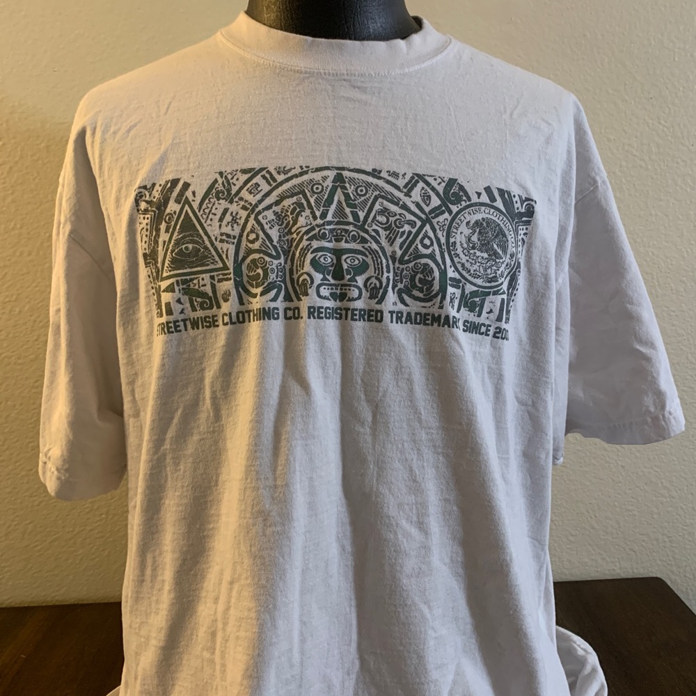 Streetwise aztec calendar tshirt